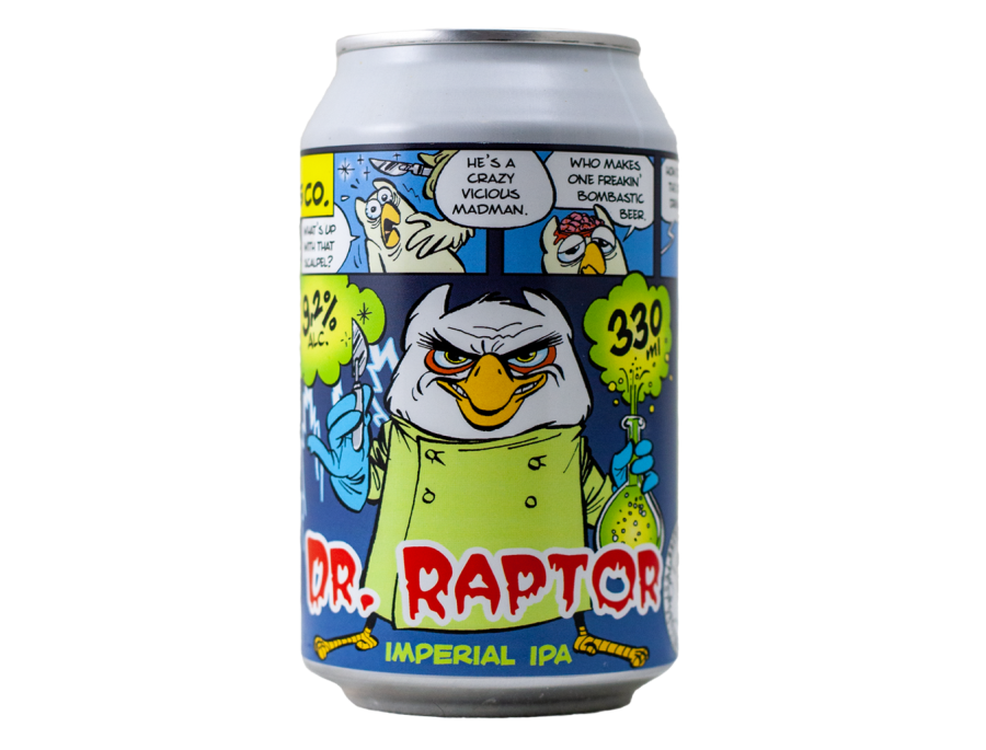 Dr.Raptor - Uiltje - Lattina da 33 cl