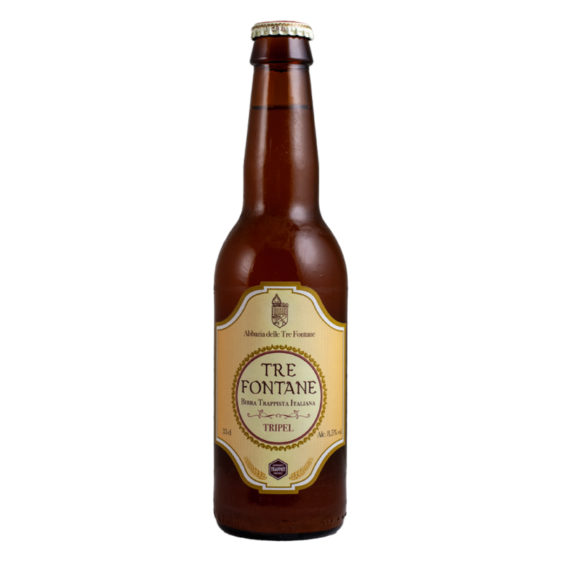 Tripel - Abbazia tre Fontane- Bottiglia da 33 cl Tripel - Abbazia tre Fontane- Bottiglia da 33 cl