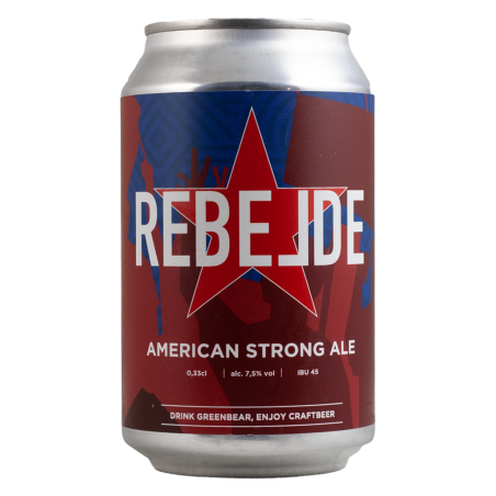 Rebelde - Orso Verde - Lattina da 33 cl