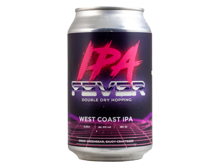 Fever IPA - Orso Verde - Lattina da 33 cl