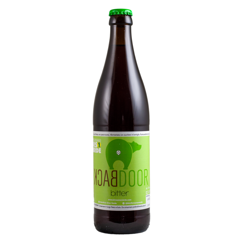 Back Door Bitter - Orso Verde - Bottiglia da 50 cl Back Door Bitter - Orso Verde - Bottiglia da 50 cl