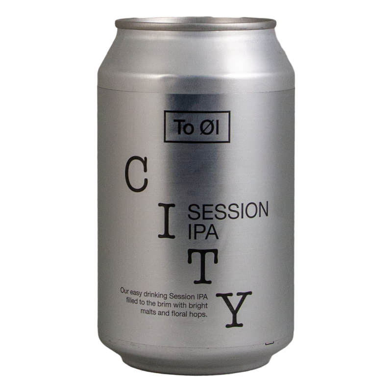 City Session IPA - to Øl - Lattina da 33 cl City Session IPA - to Øl - Lattina da 33 cl