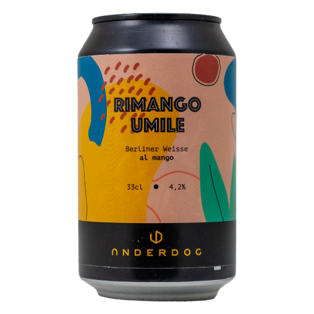 Rimango Umile - Underdog Brewery - Lattina da 33 cl