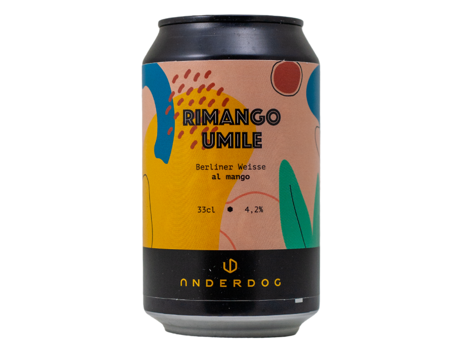 Rimango Umile - Underdog Brewery - Lattina da 33 cl