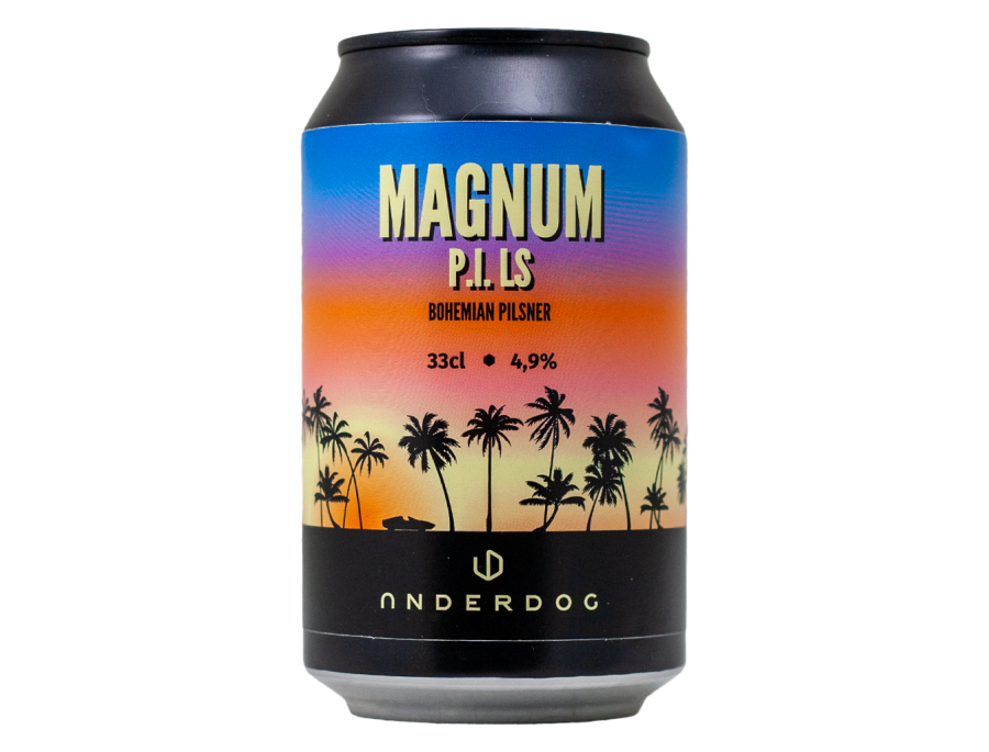 Magnum P.I.LS - Underdog Brewery - Lattina da 33 cl