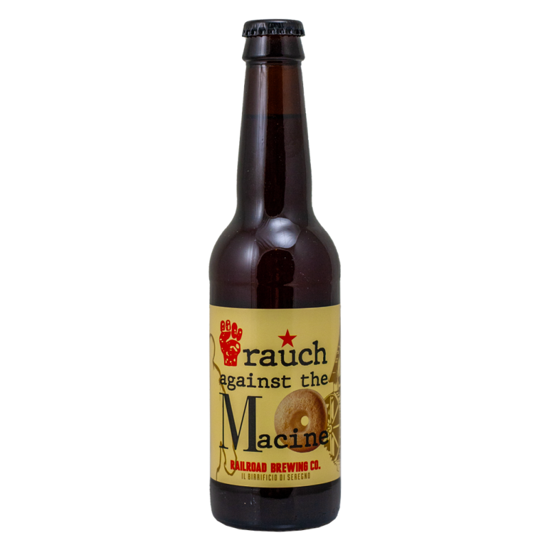 Rauch Against the Macine - Railroad Brewing - Bottiglia da 33 cl Rauch Against the Macine - Railroad Brewing - Bottiglia da 33 cl