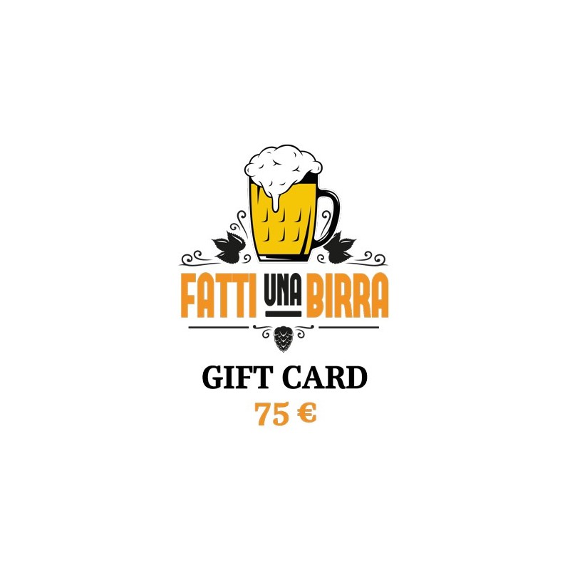 GIFT CARD da 75 € GIFT CARD da 75 €
