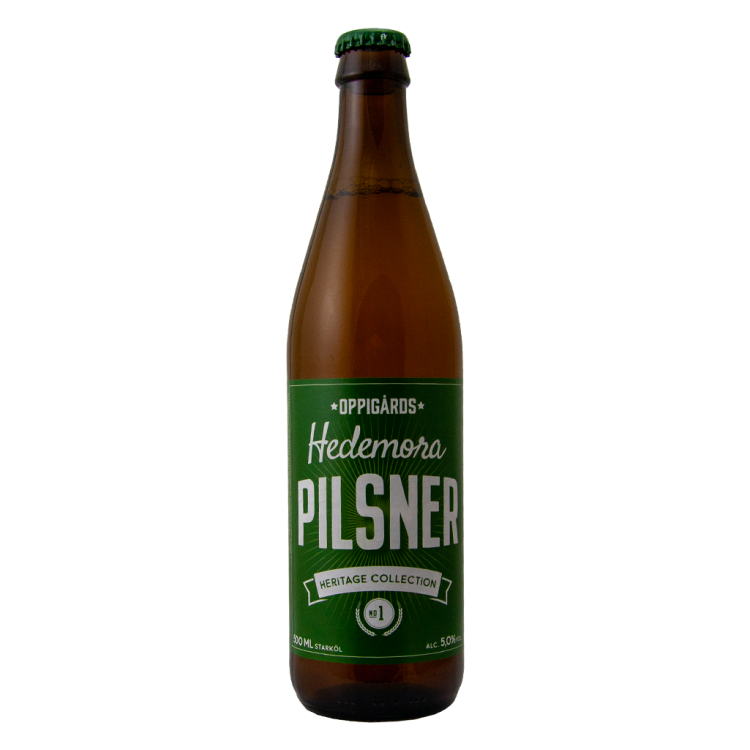 Hedemora Pilsner - Oppigårds Bryggeri - Bottiglia da 50 cl Hedemora Pilsner - Oppigårds Bryggeri - Bottiglia da 50 cl