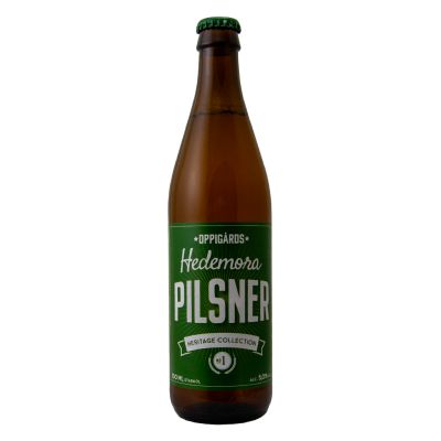 Hedemora Pilsner - Oppigårds Bryggeri - Bottiglia da 50 cl