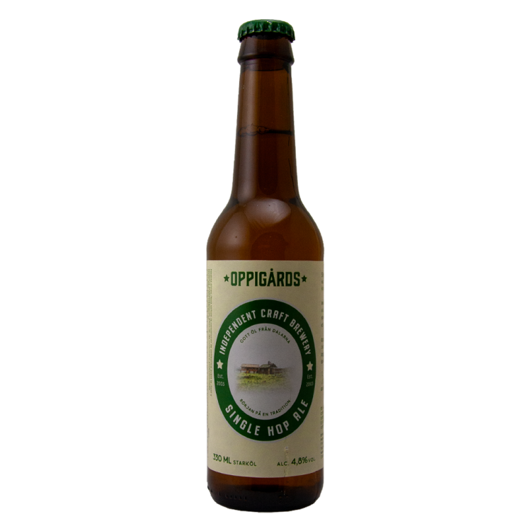 Single Hop Ale - Oppigårds Bryggeri - Bottiglia da 33 cl Single Hop Ale - Oppigårds Bryggeri - Bottiglia da 33 cl