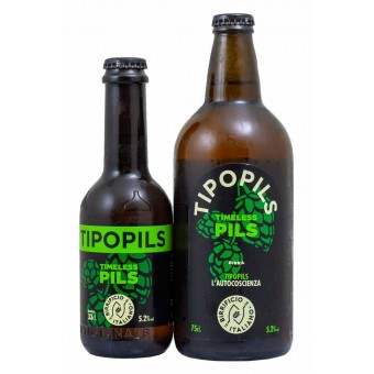 Tipopils - Birrificio Italiano - Bottiglie da 33 cl e 75 cl
