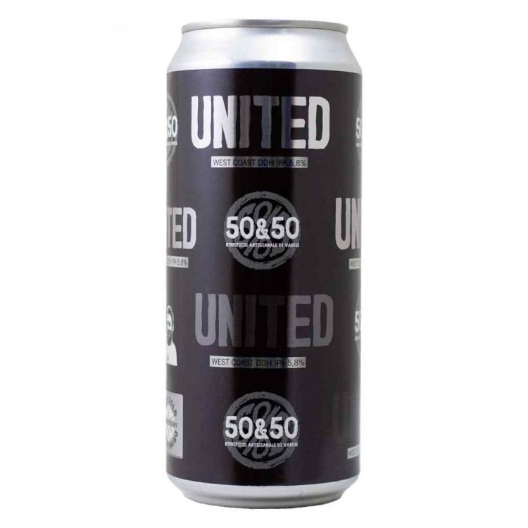 United - 50&50 - Lattina da 40 cl United - 50&50 - Lattina da 40 cl