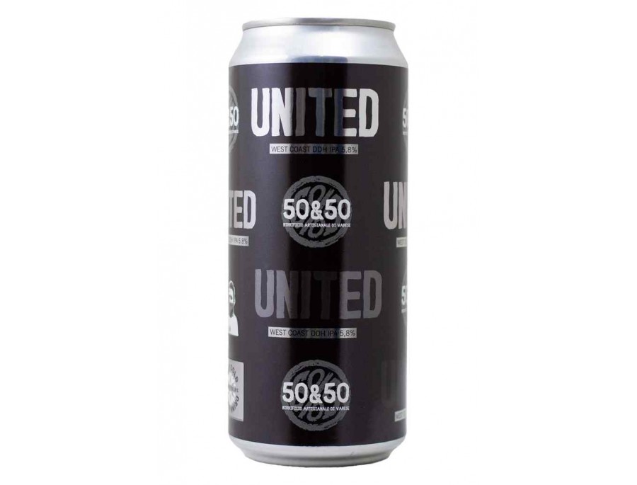 United - 50&50 - Lattina da 33 cl