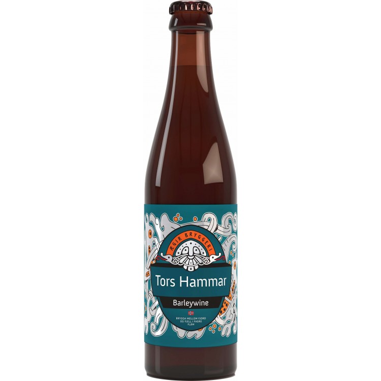 Tors Hammar - Aegir Bryggeri - Bottiglia da 33 cl Tors Hammar - Aegir Bryggeri - Bottiglia da 33 cl