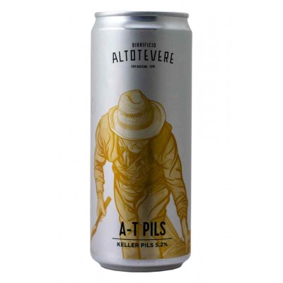 A-T Pils - Altotevere - Lattina da 33 cl