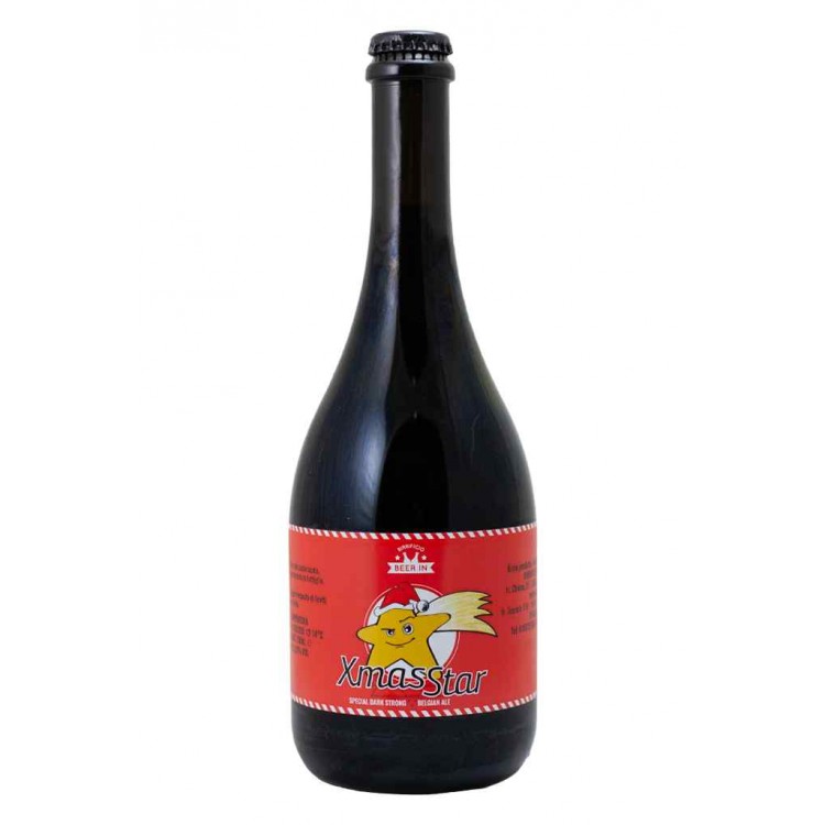 Xmas Star - Beer In - Bottiglia da 75 cl Xmas Star - Beer In - Bottiglia da 75 cl