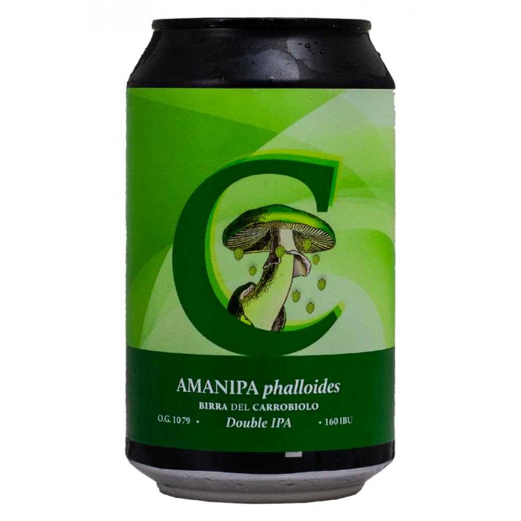 Amanipa Phalloides - Birra del Carrobiolo - Lattina da 33 cl Amanipa Phalloides - Birra del Carrobiolo - Lattina da 33 cl