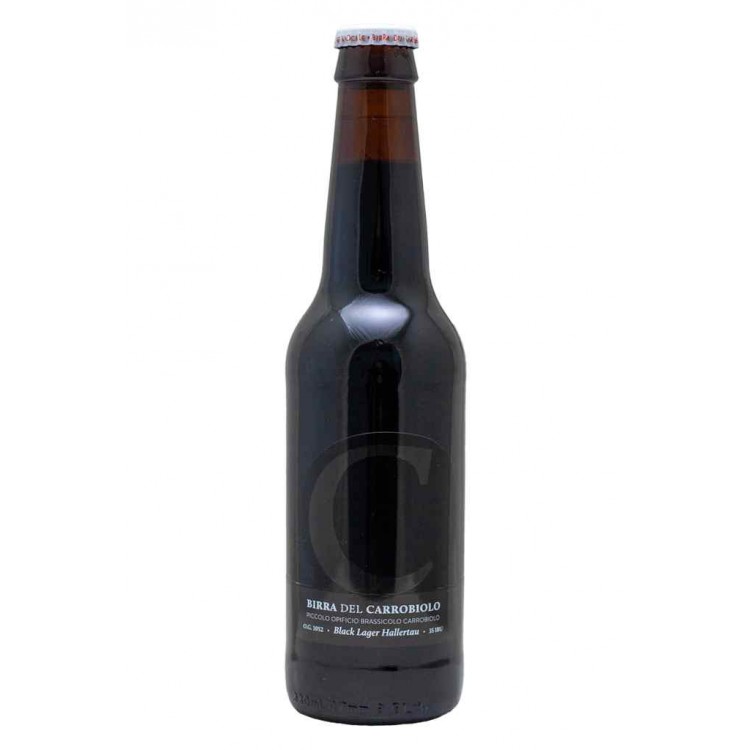 Black Lager Hallertau - Birra del Carrobiolo - Bottiglia da 33 cl