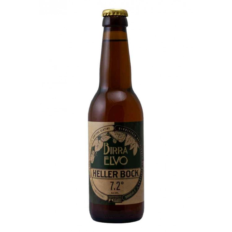 Heller Bock - Birra Elvo - Bottiglia da 33 cl