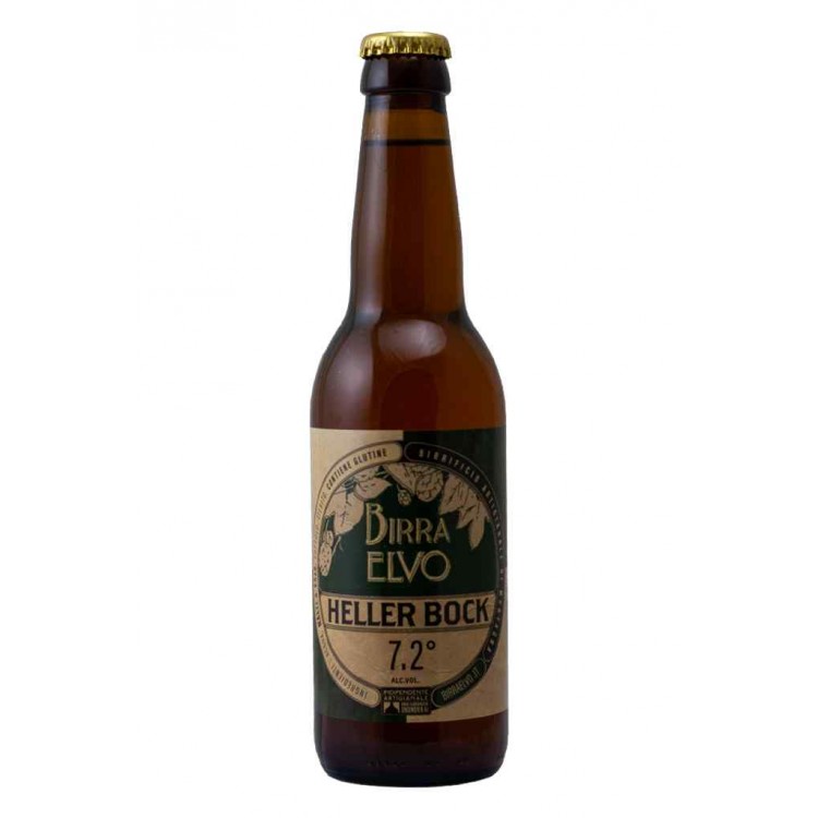 Heller Bock - Birra Elvo - Bottiglia da 33 cl Heller Bock - Birra Elvo - Bottiglia da 33 cl