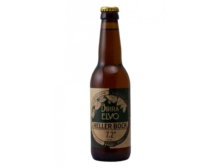 Heller Bock - Birra Elvo - Bottiglia da 33 cl