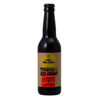 Mario tra 20 anni - Birra Perugia - Bottiglia da 33 cl