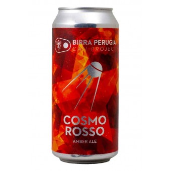 Cosmo Rosso - Birra Perugia - Lattina da 44 cl