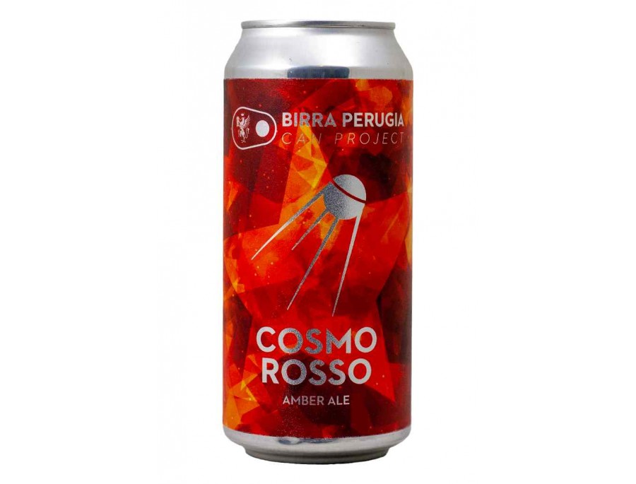 Cosmo Rosso - Birra Perugia - Lattina da 44 cl