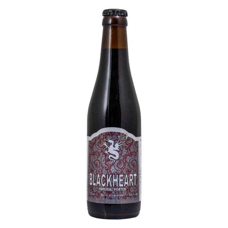Blackheart - Birrificio dell'Aspide - Bottiglia da 33 cl Blackheart - Birrificio dell'Aspide - Bottiglia da 33 cl