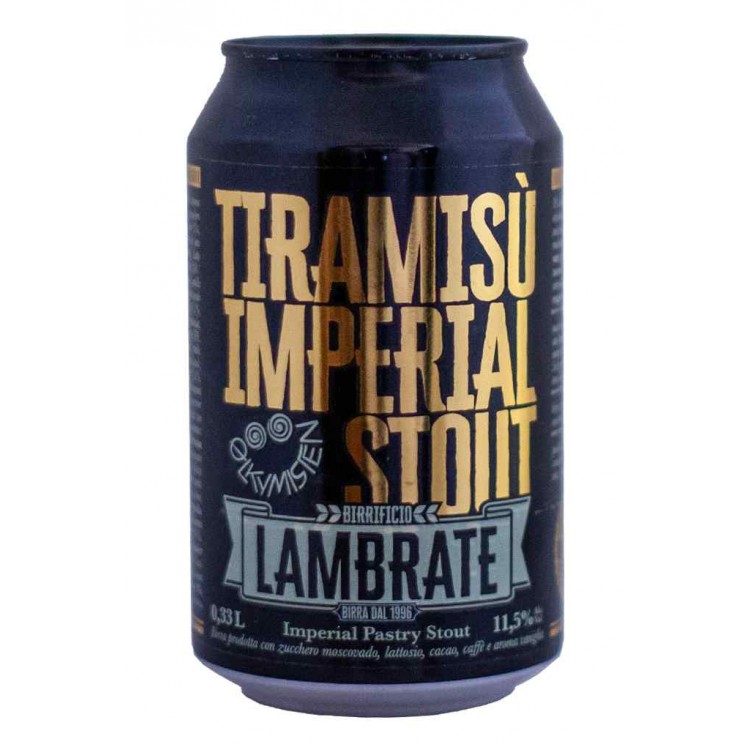 Tiramisù Imperial Stout - Birrificio Lambrate - Lattina da 33 cl Tiramisù Imperial Stout - Birrificio Lambrate - Lattina da 33 cl