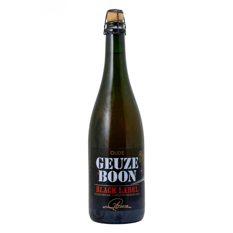 Oude Geuze Black Label 2 edition - Boon - Bottiglia da 75 cl
