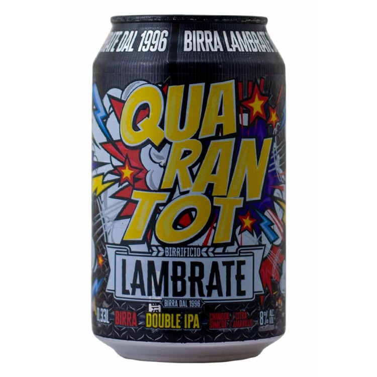 Quarantot - Birrificio Lambrate - Lattina da 33 cl Quarantot - Birrificio Lambrate - Lattina da 33 cl