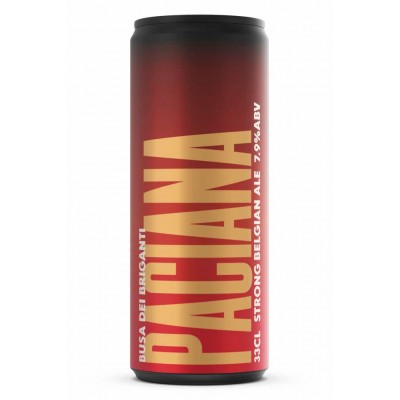 Paciana - Busa dei Briganti - Lattina da 33 cl