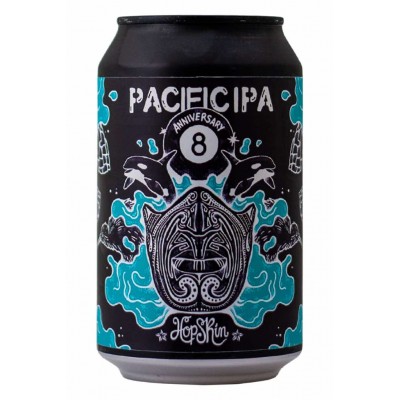 8 Anniversary Pacific IPA - Hop Skin - Lattina da 33 cl