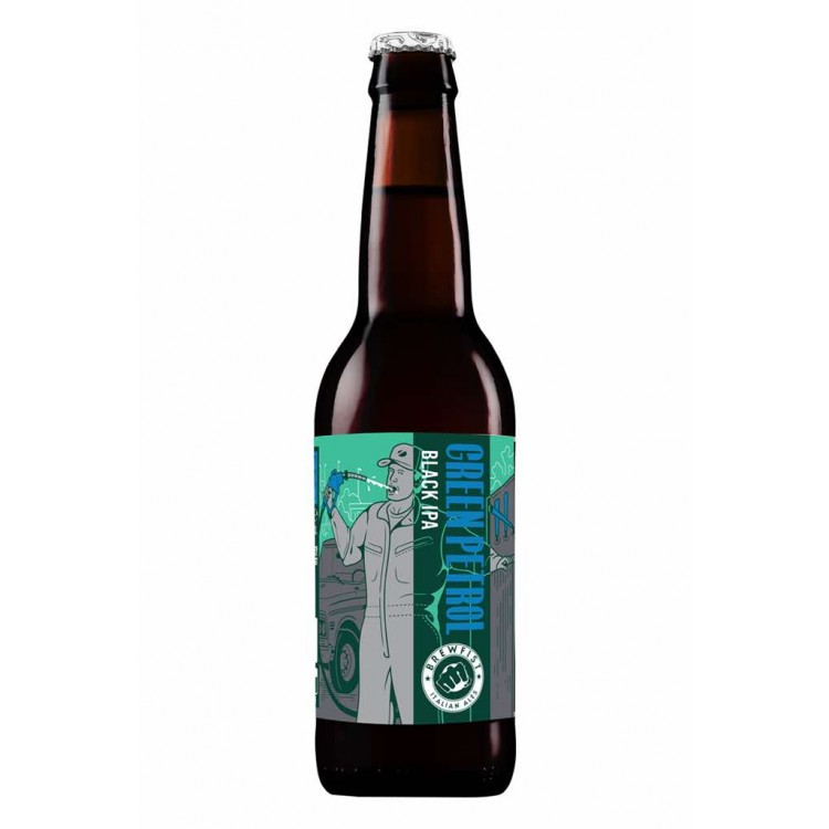 Green Petrol - Brewfist - Bottiglia da 33 cl Green Petrol - Brewfist - Bottiglia da 33 cl