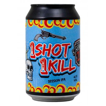 1 Shot 1 Kill - Calibro 22 - Lattina da 33 cl