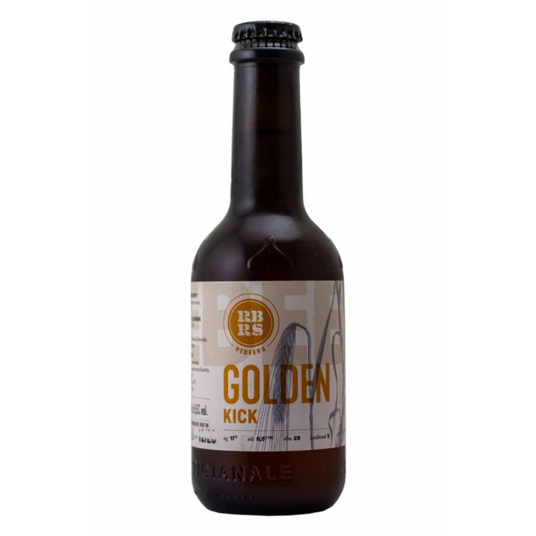 Golden Kick - Rebeers - Bottiglia da 33 cl Golden Kick - Rebeers - Bottiglia da 33 cl