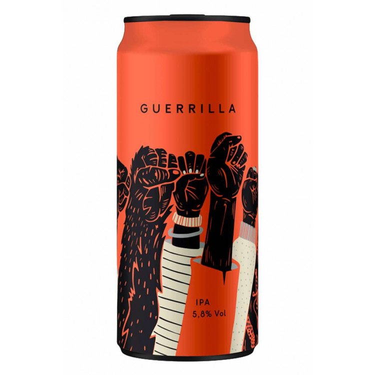 Crak Brewery - Guerrilla - Lattina da 40 cl Crak Brewery - Guerrilla - Lattina da 40 cl