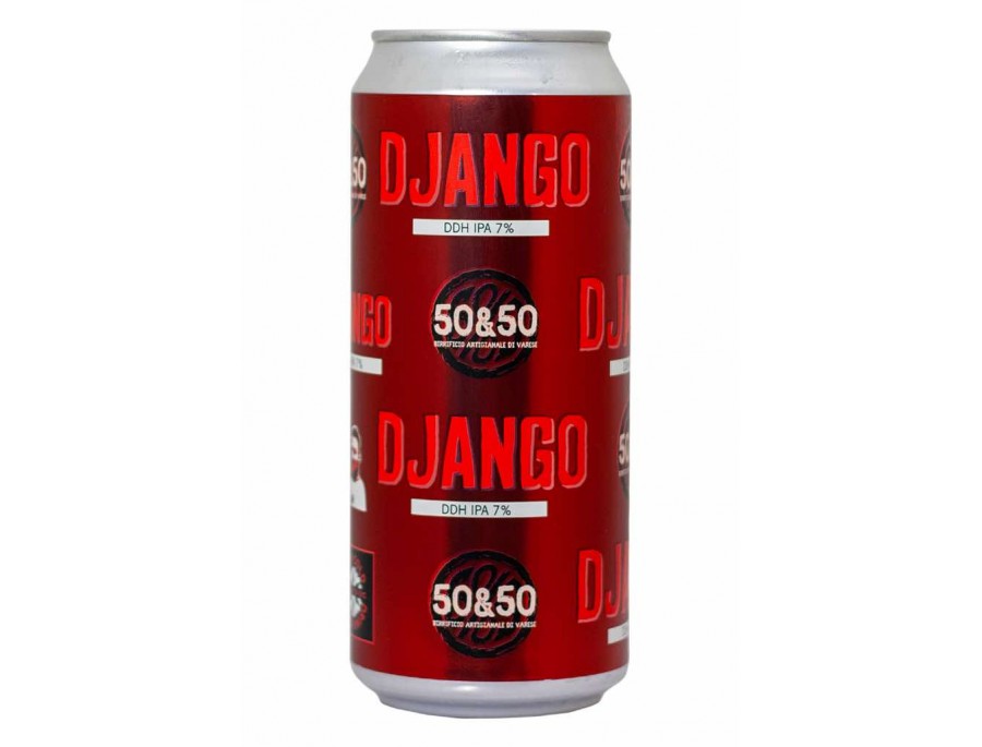 Django - 50&50 - Lattina da 33 cl