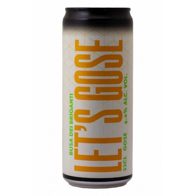 Let's gose - Busa dei Briganti - Lattina da 33 cl