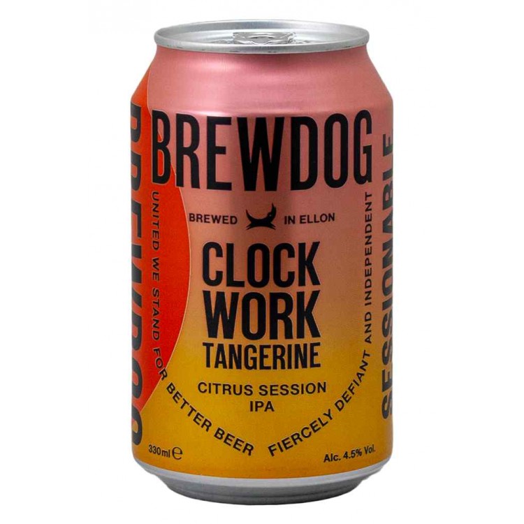 Clockwork Tangerine - Brewdog - Lattina da 33 cl