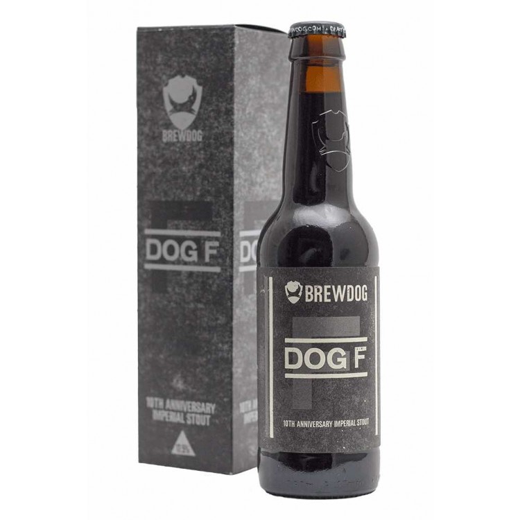 Brewdog - DOG F - Bottiglia da 33 cl con astuccio Brewdog - DOG F - Bottiglia da 33 cl con astuccio