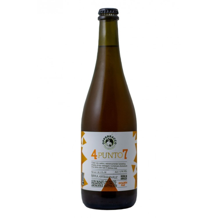 4 Punto 7 - Opperbacco - Bottiglia da 75 cl 4 Punto 7 - Opperbacco - Bottiglia da 75 cl