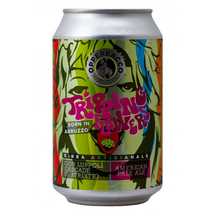 Tripping Flowers - Opperbacco - Lattina da 33 cl Tripping Flowers - Opperbacco - Lattina da 33 cl