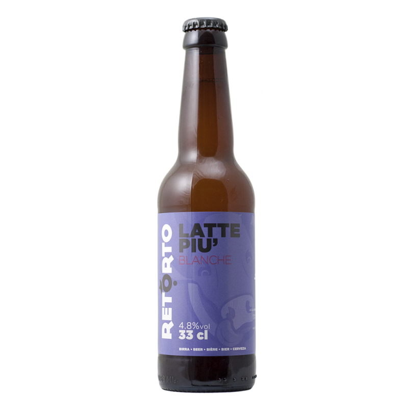 Retorto - Latte più - Bottiglia da 33 cl Retorto - Latte più - Bottiglia da 33 cl