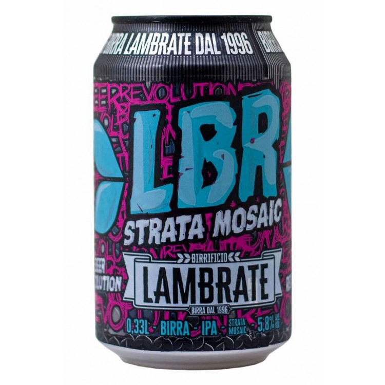 LBR Strata Mosaic - Birrificio Lambrate - Lattina da 33 cl