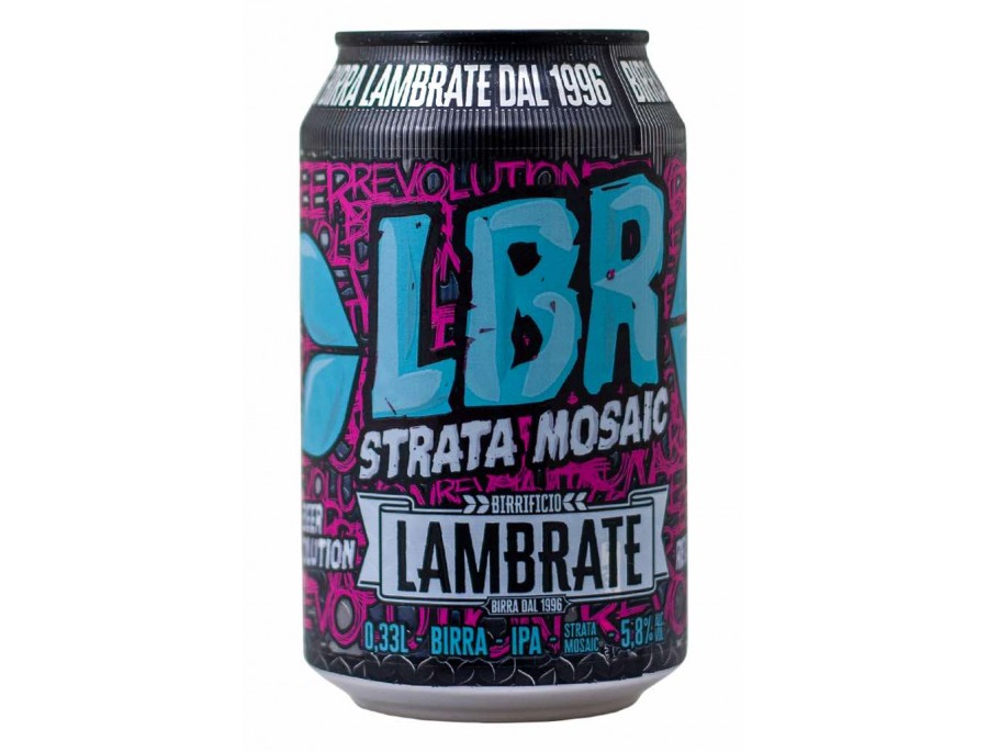 LBR Strata Mosaic - Birrificio Lambrate - Lattina da 33 cl