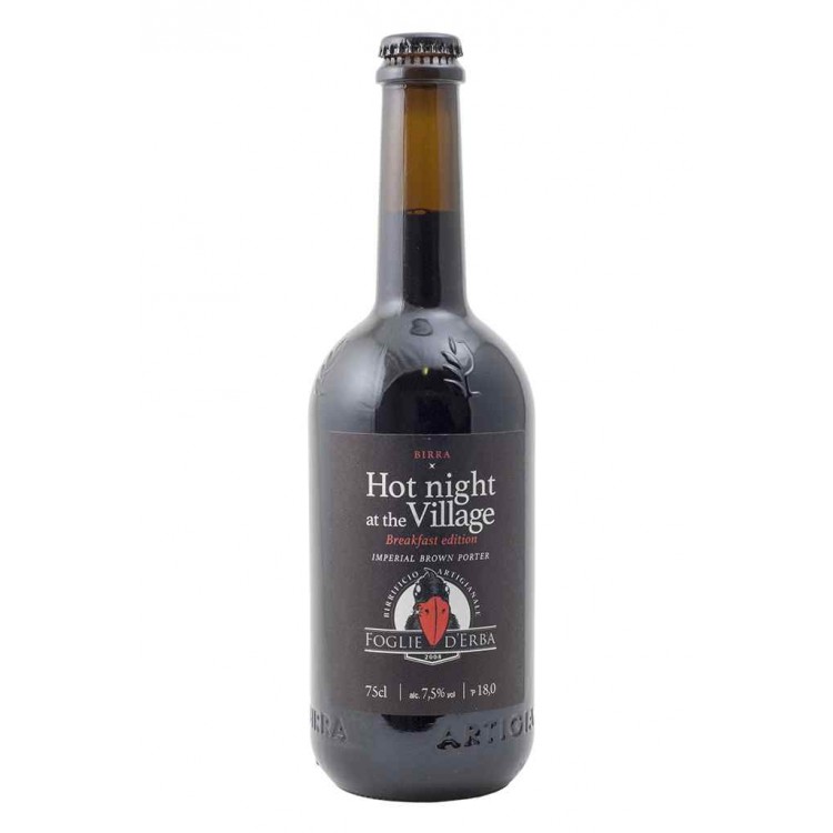 Birrificio Foglie d'Erba - Hot night at the village Breakfast edition - Bottiglia da 75 cl Birrificio Foglie d'Erba - Hot night at the village Breakfast edition - Bottiglia da 75 cl
