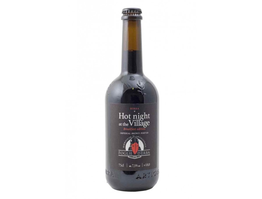 Birrificio Foglie d'Erba - Hot night at the village Breakfast edition - Bottiglia da 75 cl