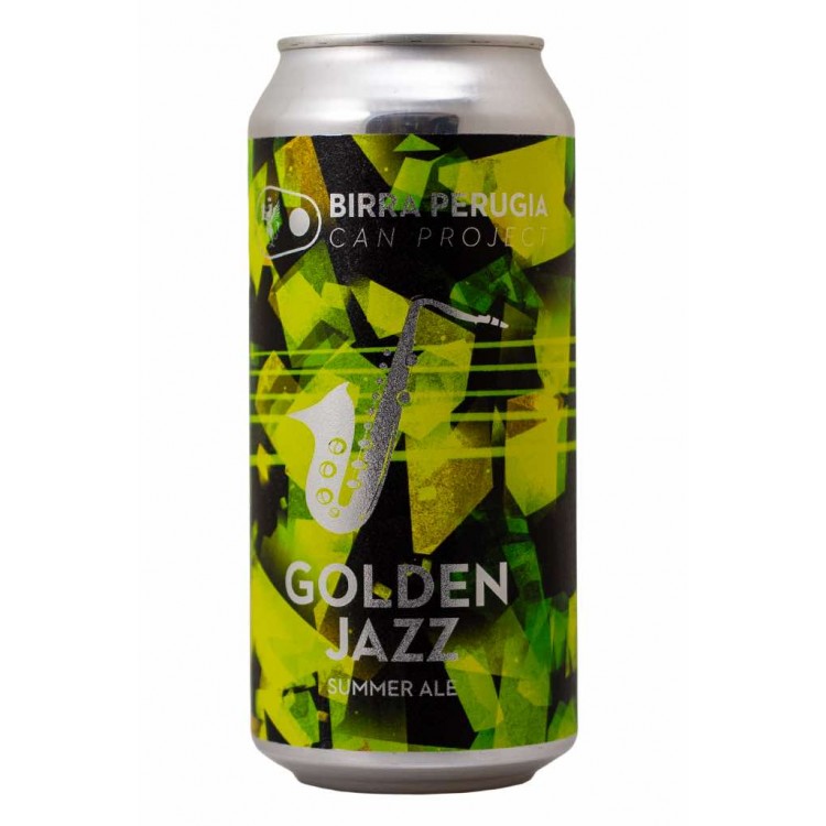 Golden Jazz - Birra Perugia - Lattina da 44 cl